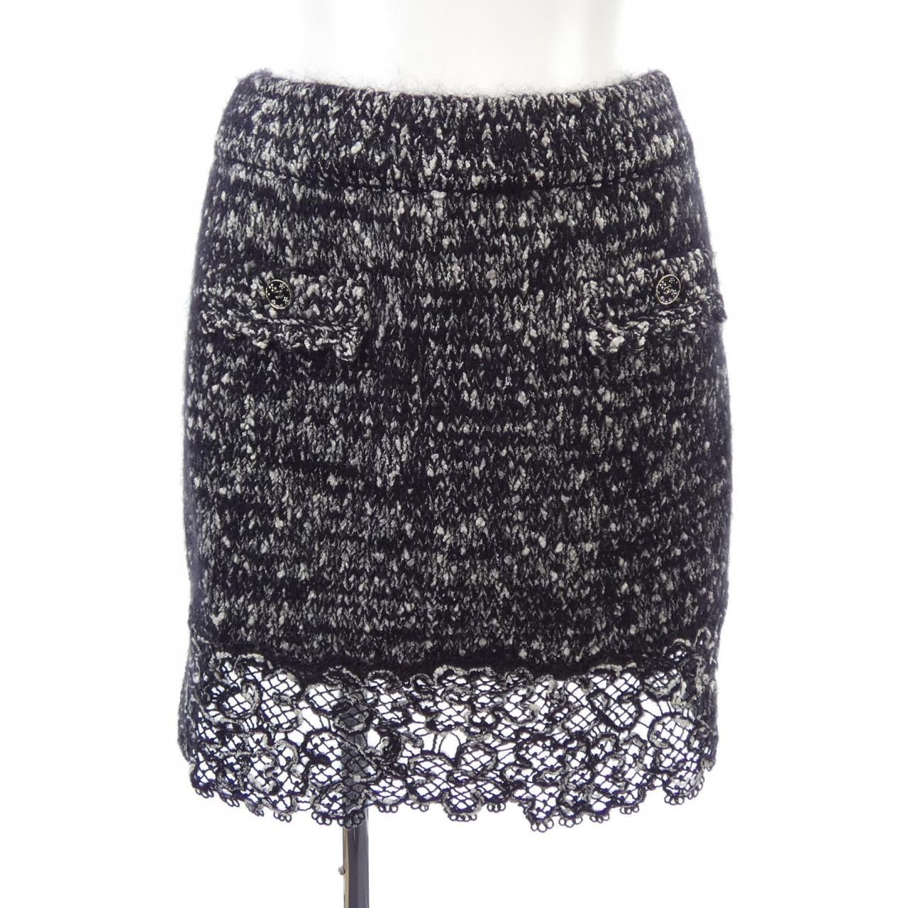 Chanel Skirt Black