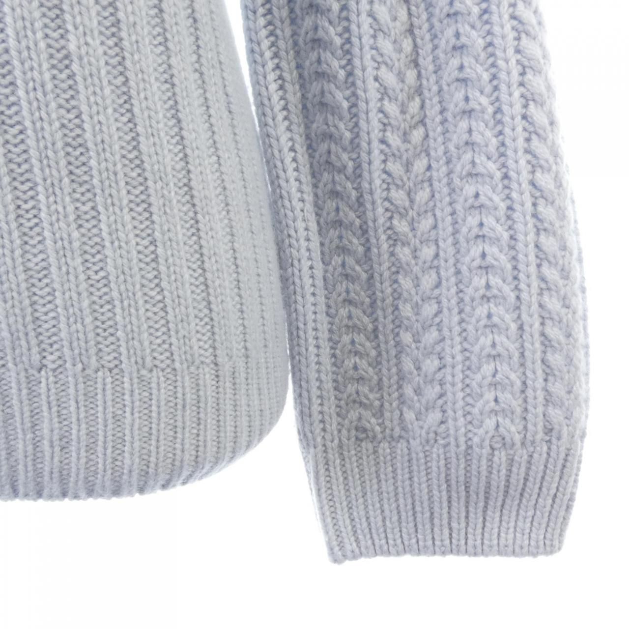 Hermes Knit Sweater Blue — view 6