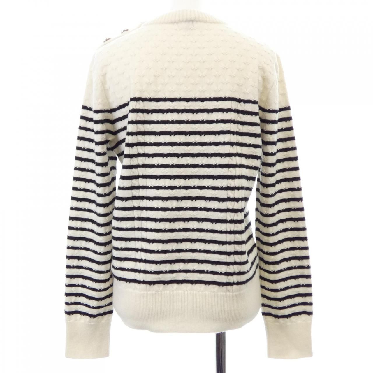 Chanel Knit Sweater White — view 2