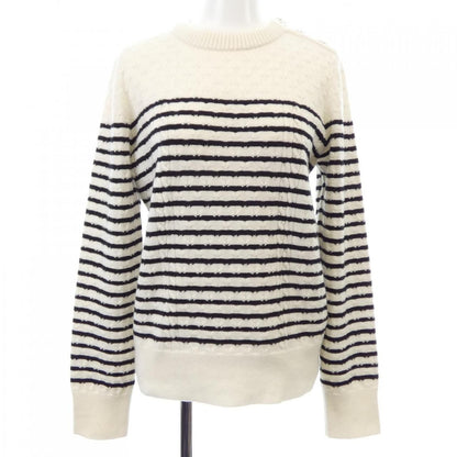 Chanel Knit Sweater White