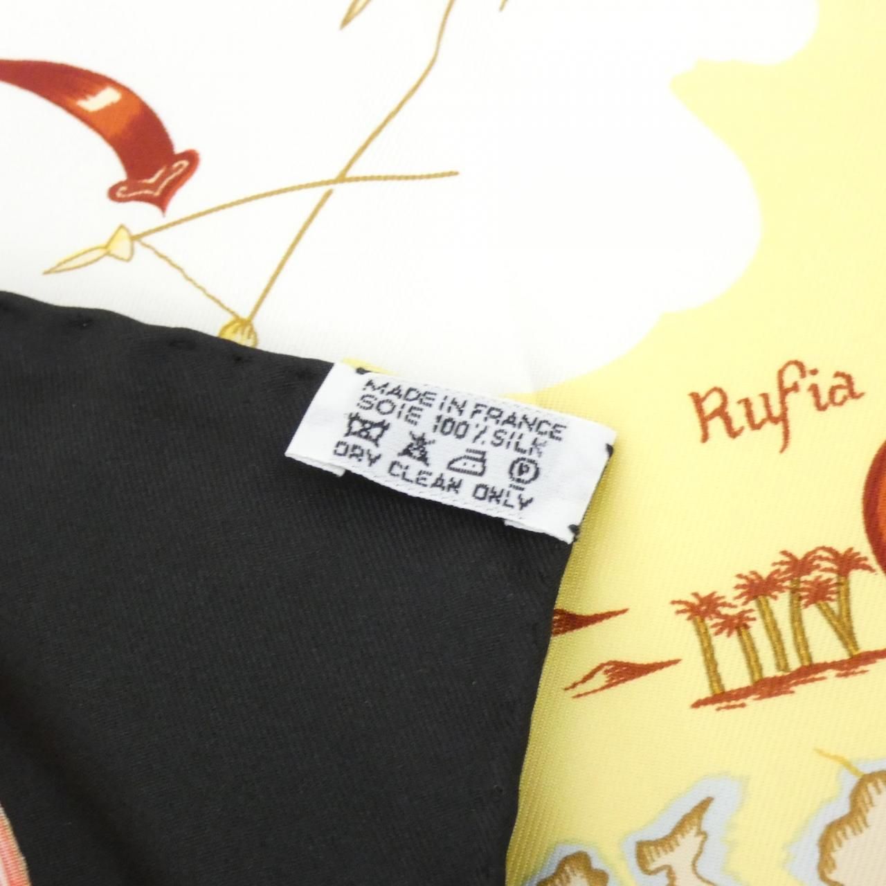 Hermes AU Dela Des Cinq Mers Carre Scarf — view 3