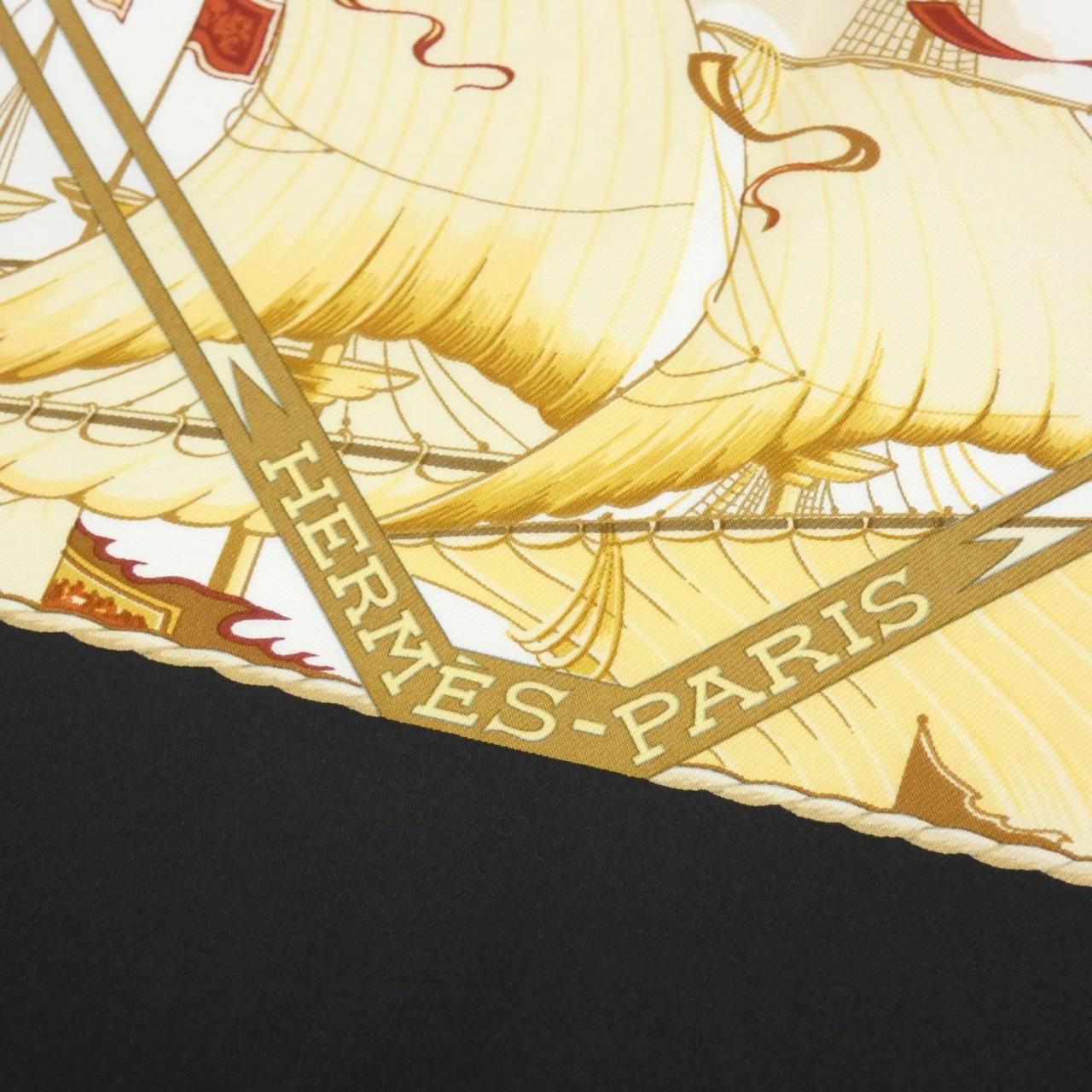 Hermes AU Dela Des Cinq Mers Carre Scarf — view 2