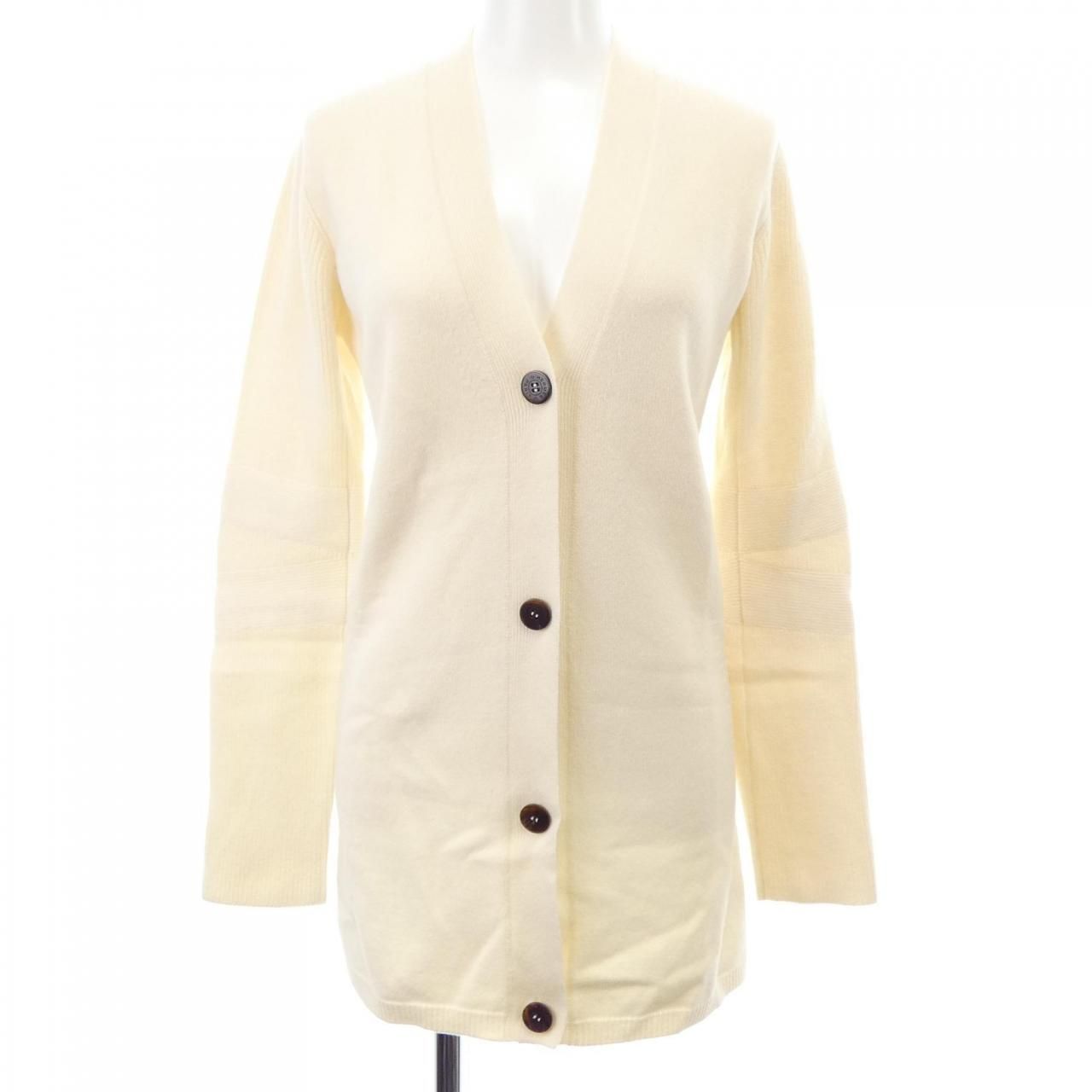 Hermes Cardigan White