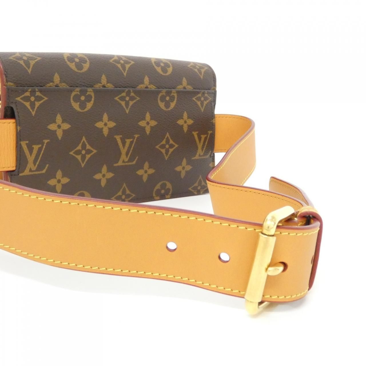 Louis Vuitton Monogram S Lock Belt Pouch PM — view 6