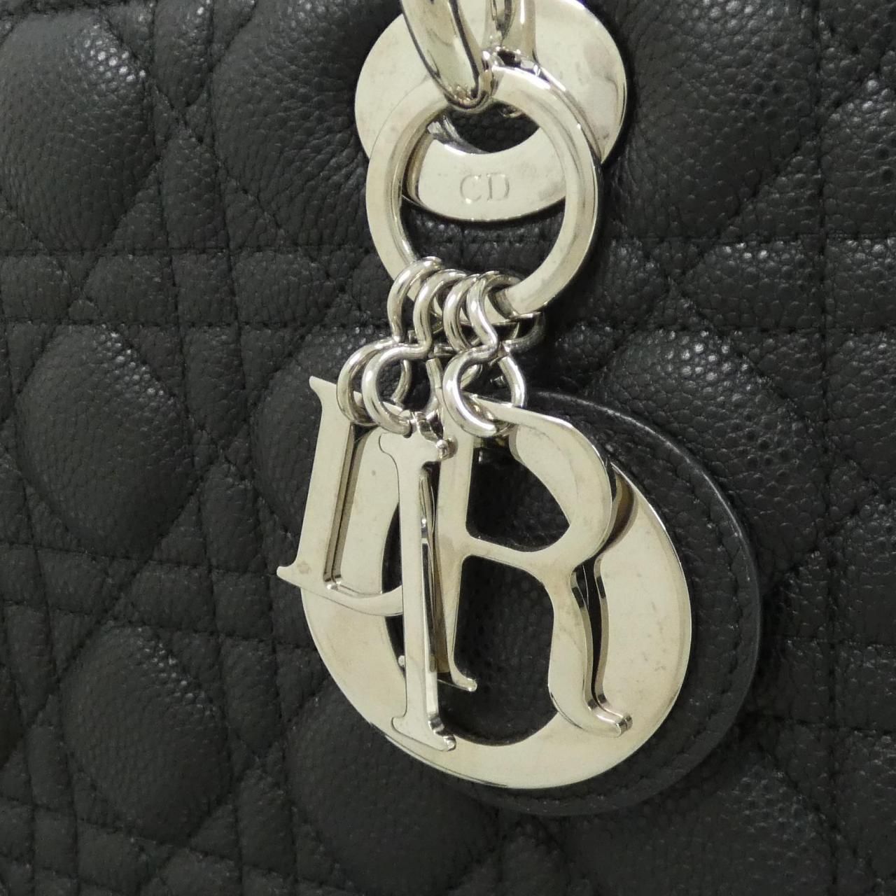 Dior Lady Bag Handbag Black — view 4