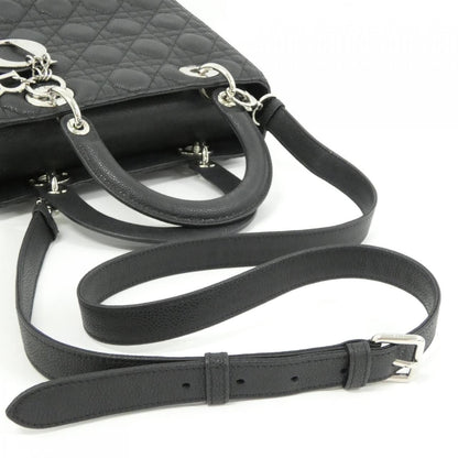 Dior Lady Bag Handbag Black — view 8