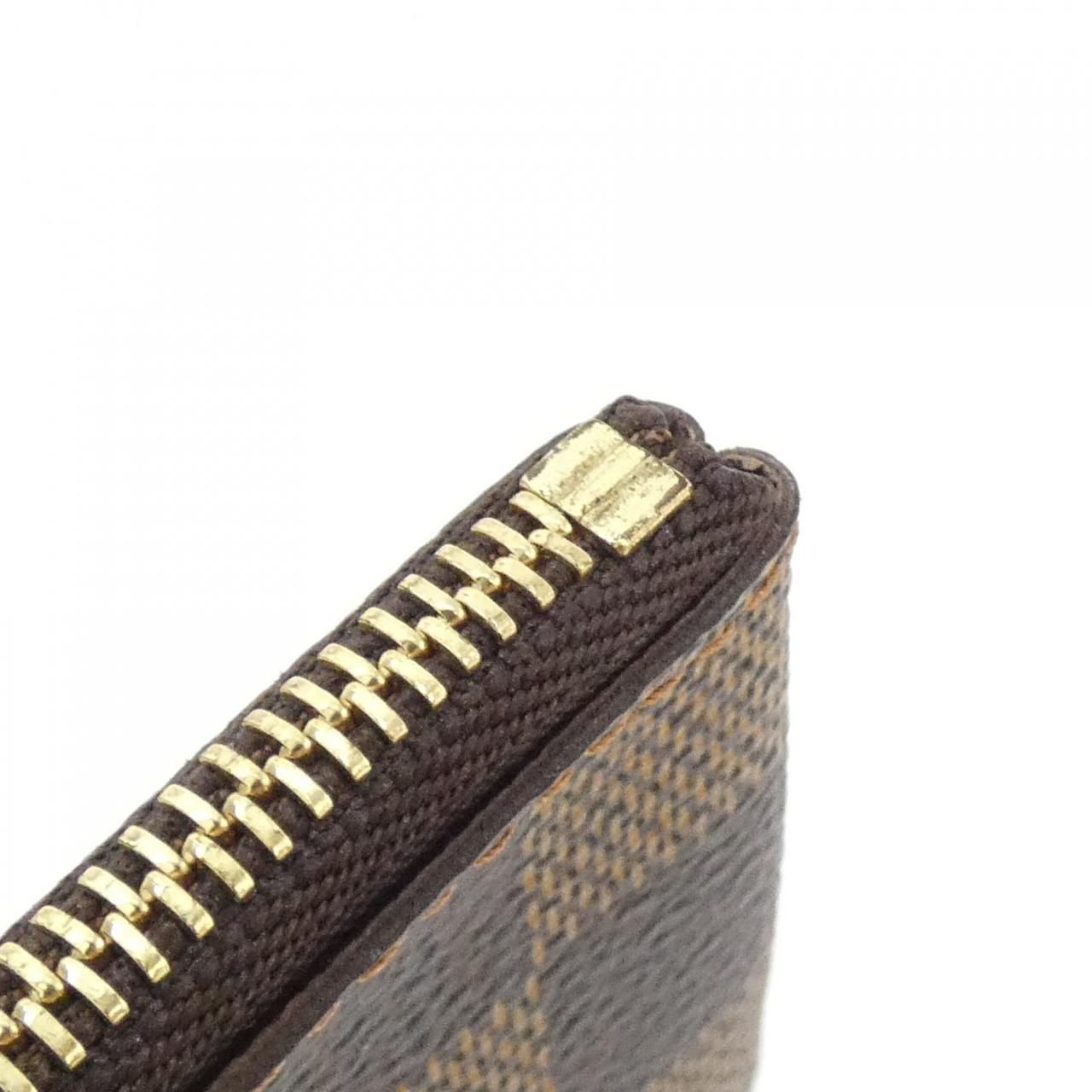 Louis Vuitton Damier Card Key Case Pochette Cles Coin & Key Holder — view 3