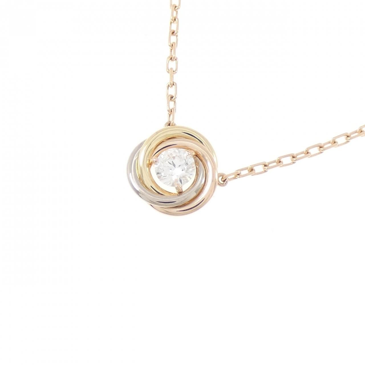 Cartier Trinity Necklace Gold — view 3