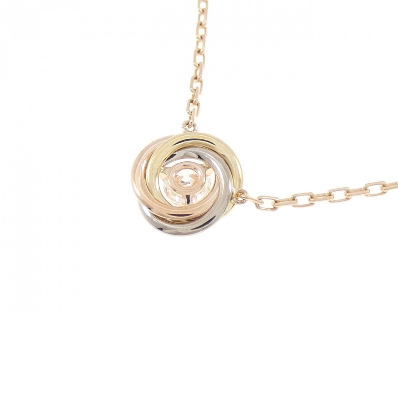 Cartier Trinity Necklace Gold — view 4