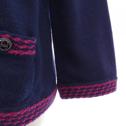 Chanel Cardigan Navy — view 6