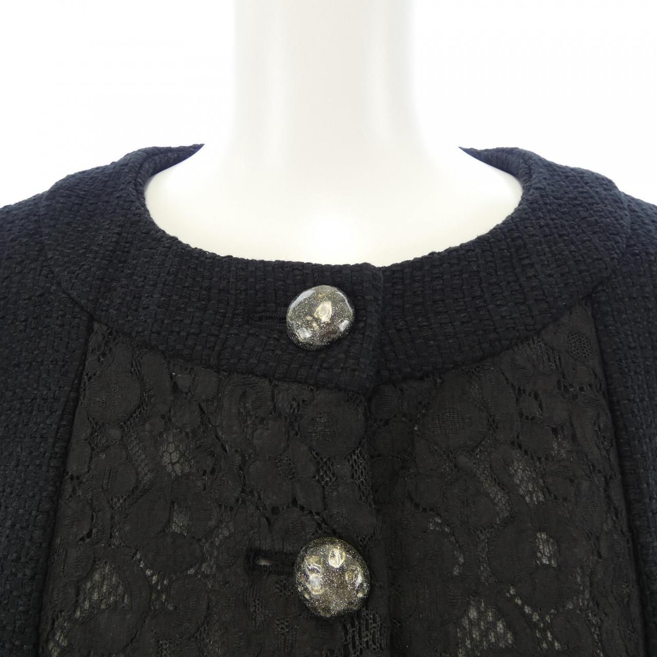 Chanel Collarless Jacket Black — view 5