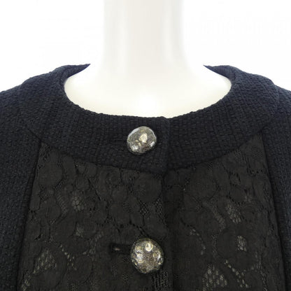 Chanel Collarless Jacket Black — view 5