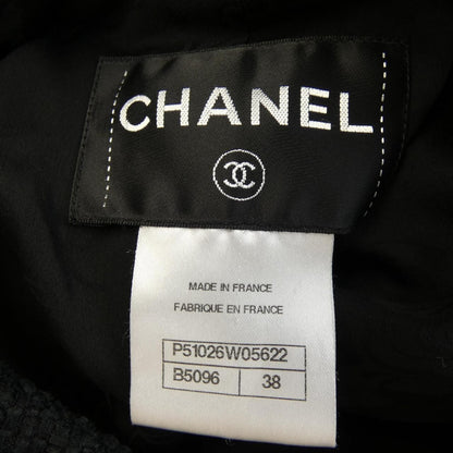 Chanel Collarless Jacket Black — view 4