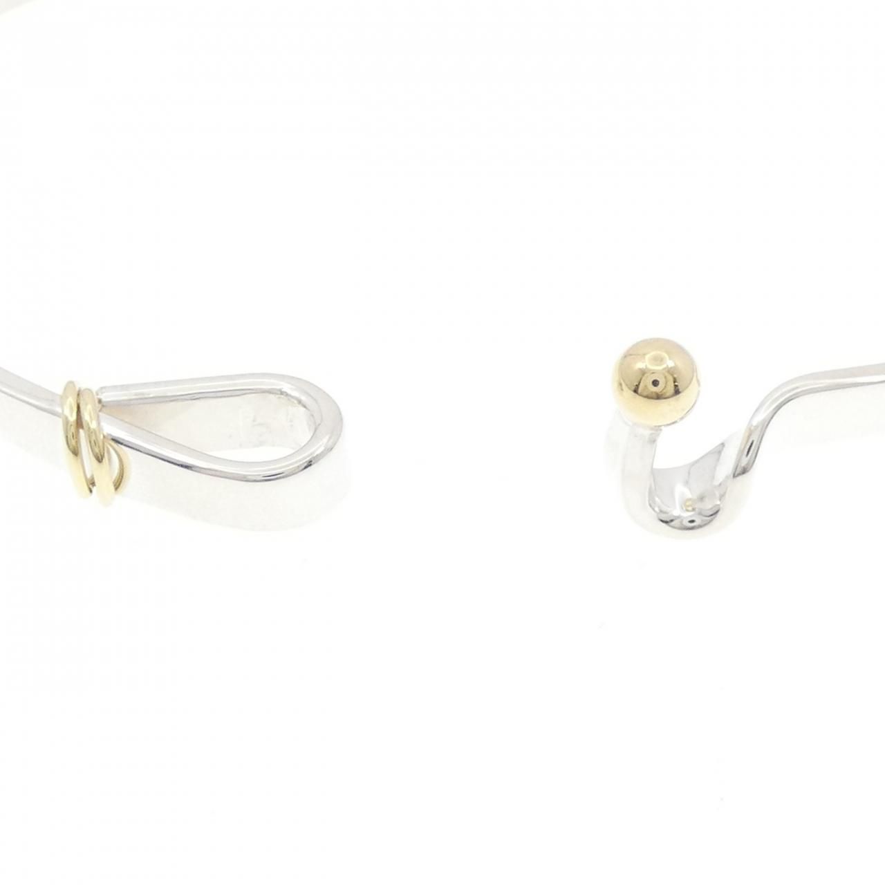 Tiffany & Co Vintage Hook Eye Bangle Bracelet — view 3