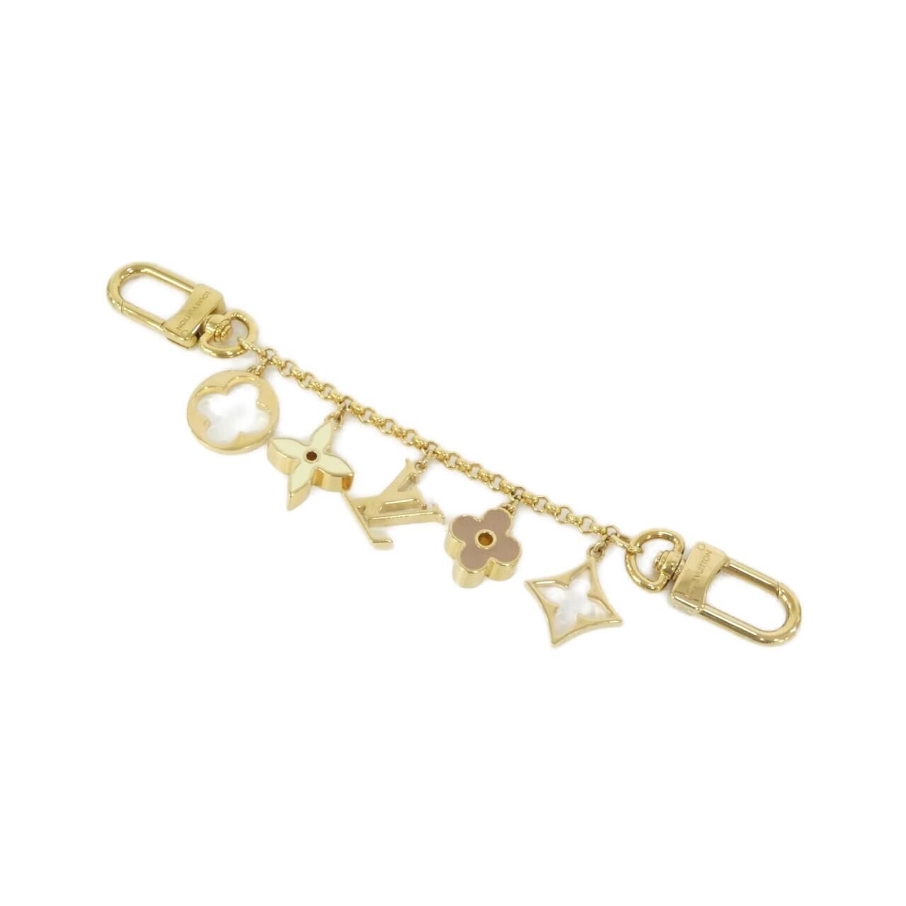 Louis Vuitton Bag Charm Chain Fleur de Monogram