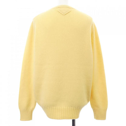 Prada Triangle Logo Knit Sweater — view 2