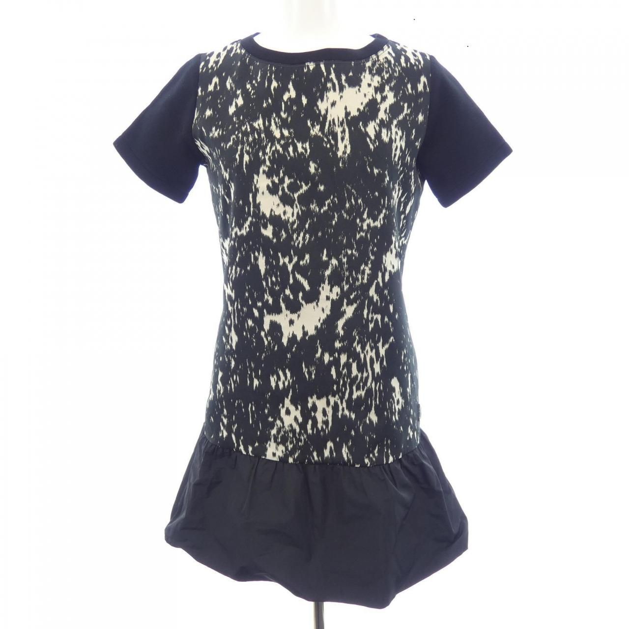 Moncler Cut Dress Black