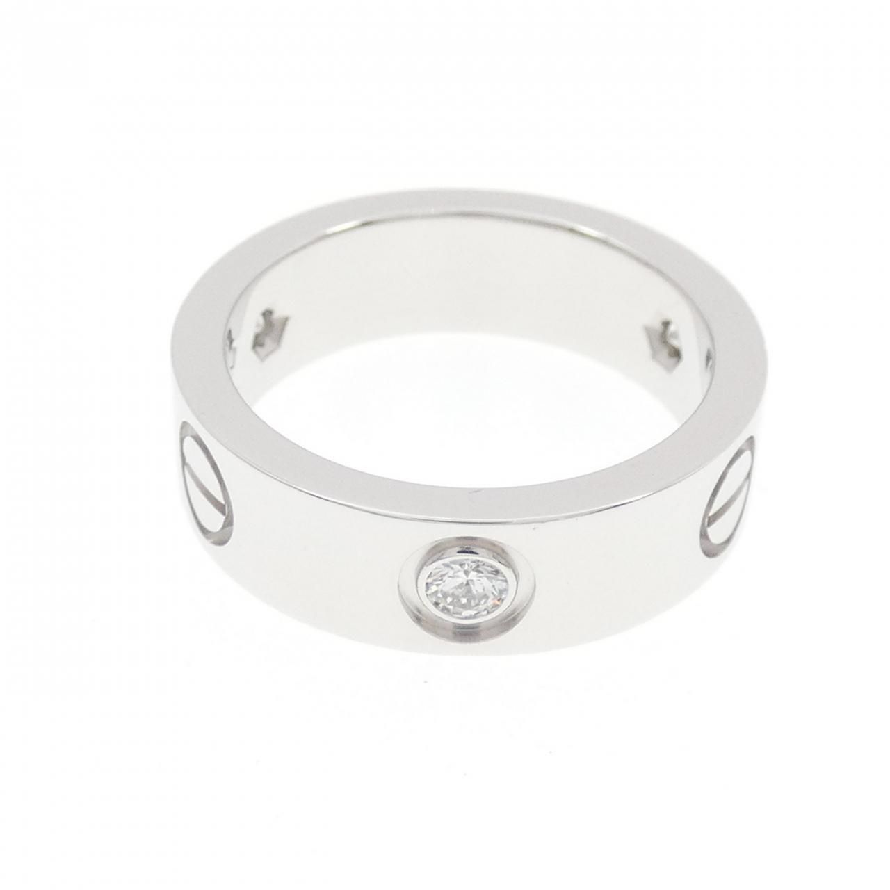 Cartier Love Half Diamond Ring — view 2