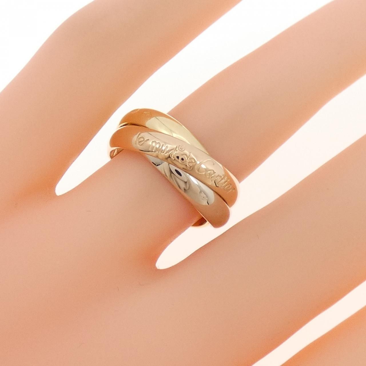 Cartier Vintage Trinity Ring — view 4