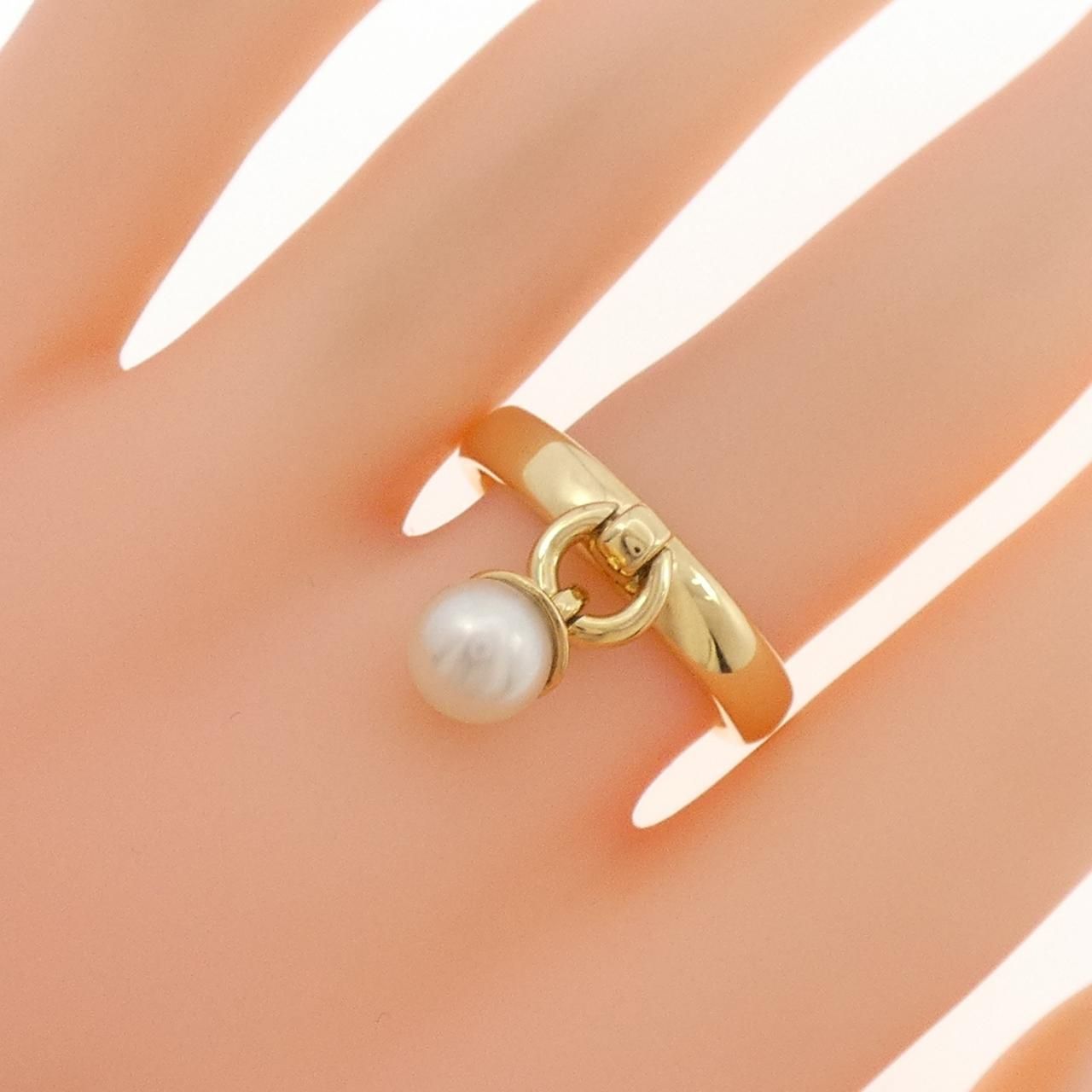 Tiffany & Co Akoya Pearl Ring mm — view 5