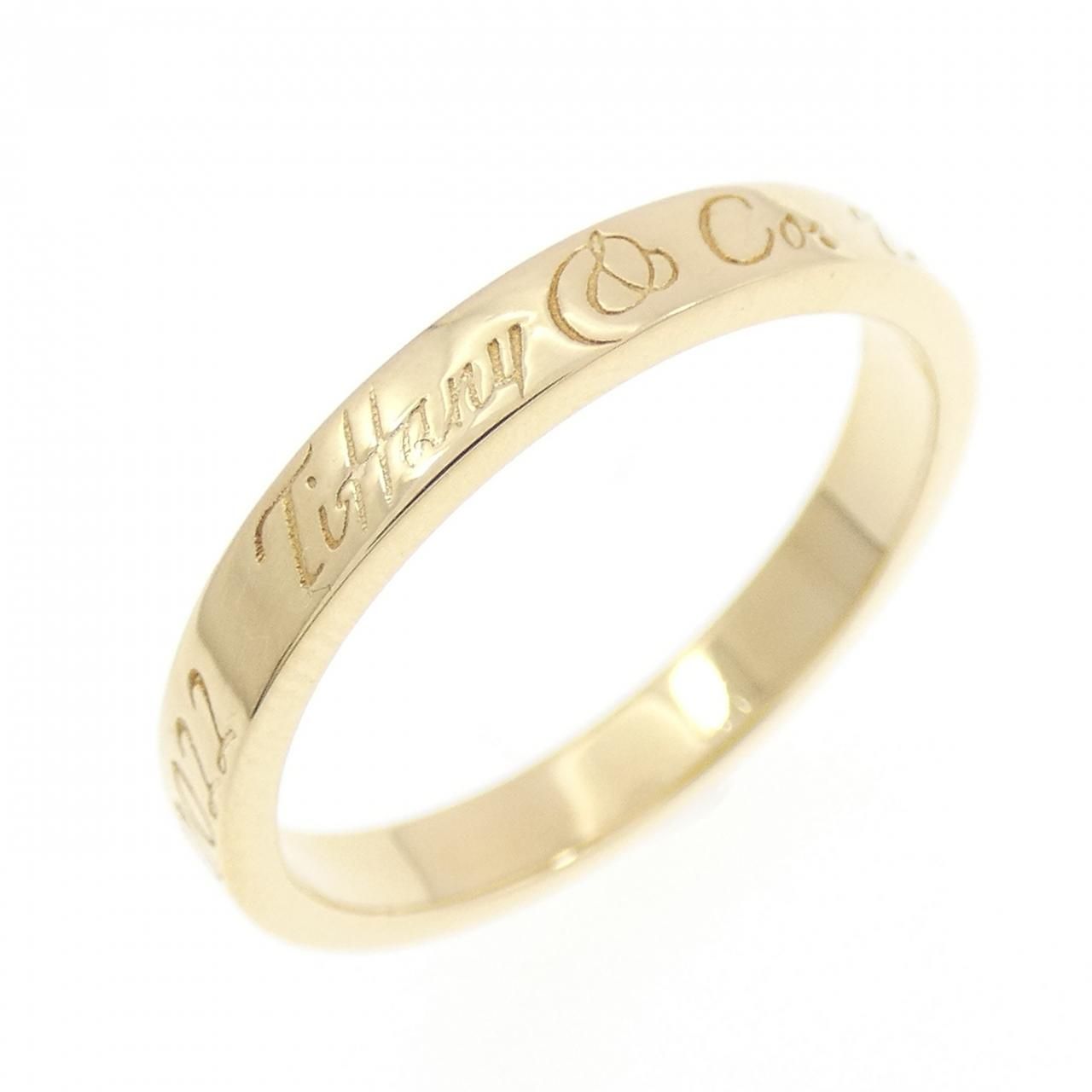Tiffany & Co Notes Narrow Ring