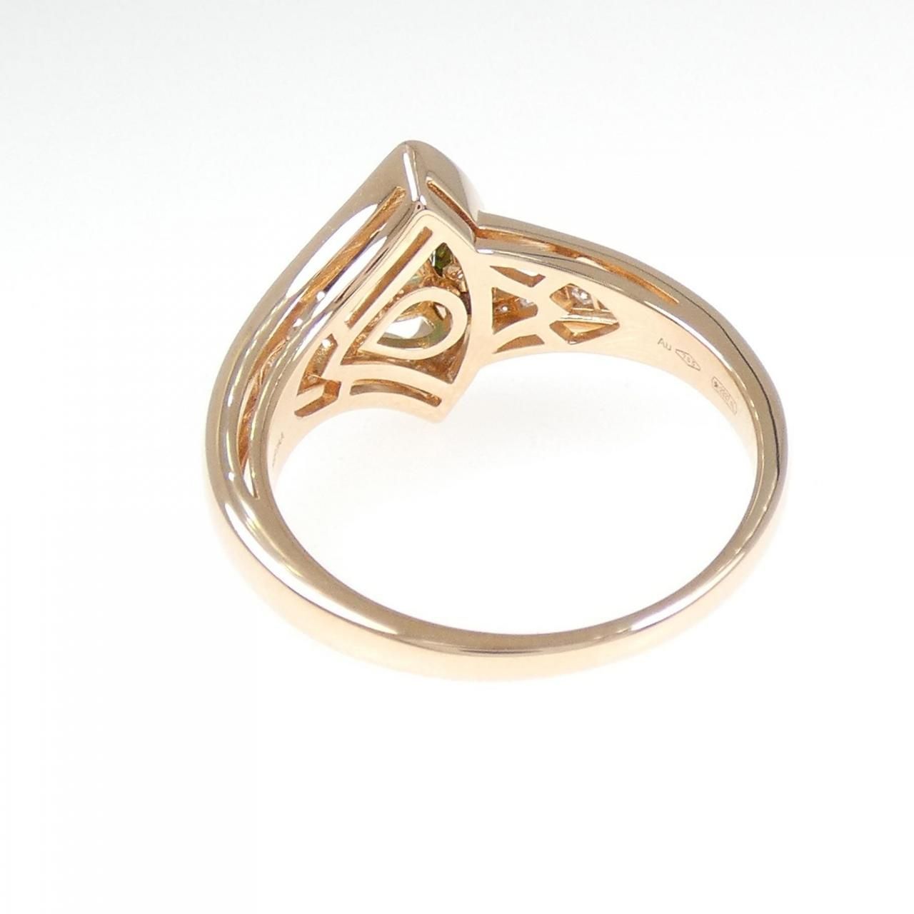 Bvlgari Tourmaline Ring Gold — view 3