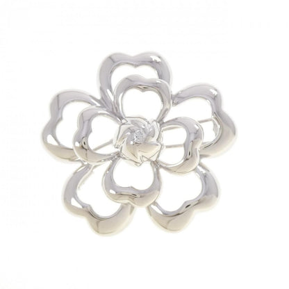 Chanel Brooch White Gold