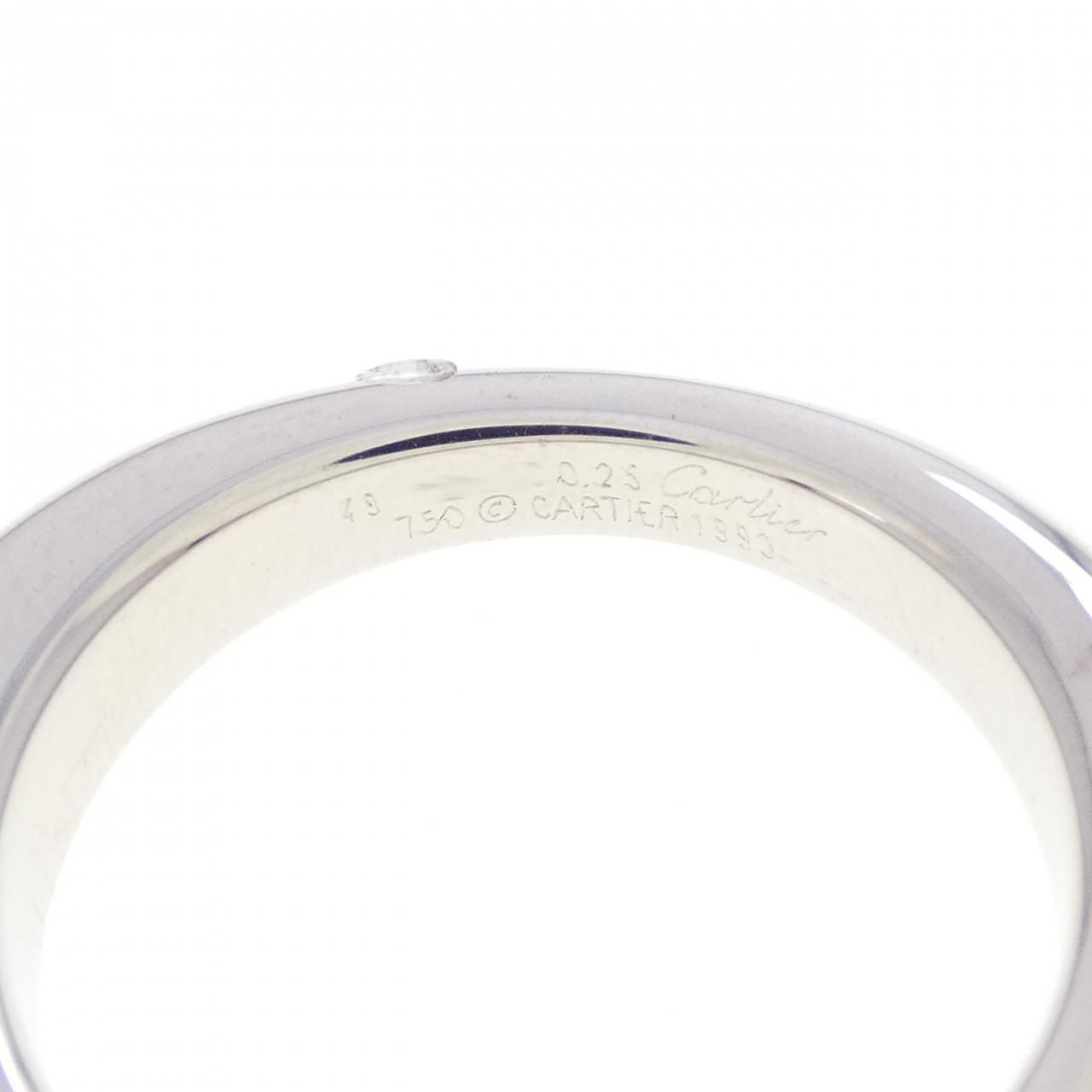 Cartier Ellipse Ring White Gold — view 4