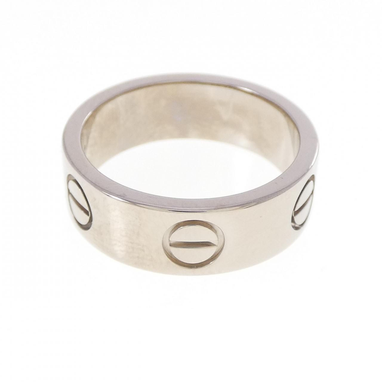 Cartier Love Ring White Gold — view 2
