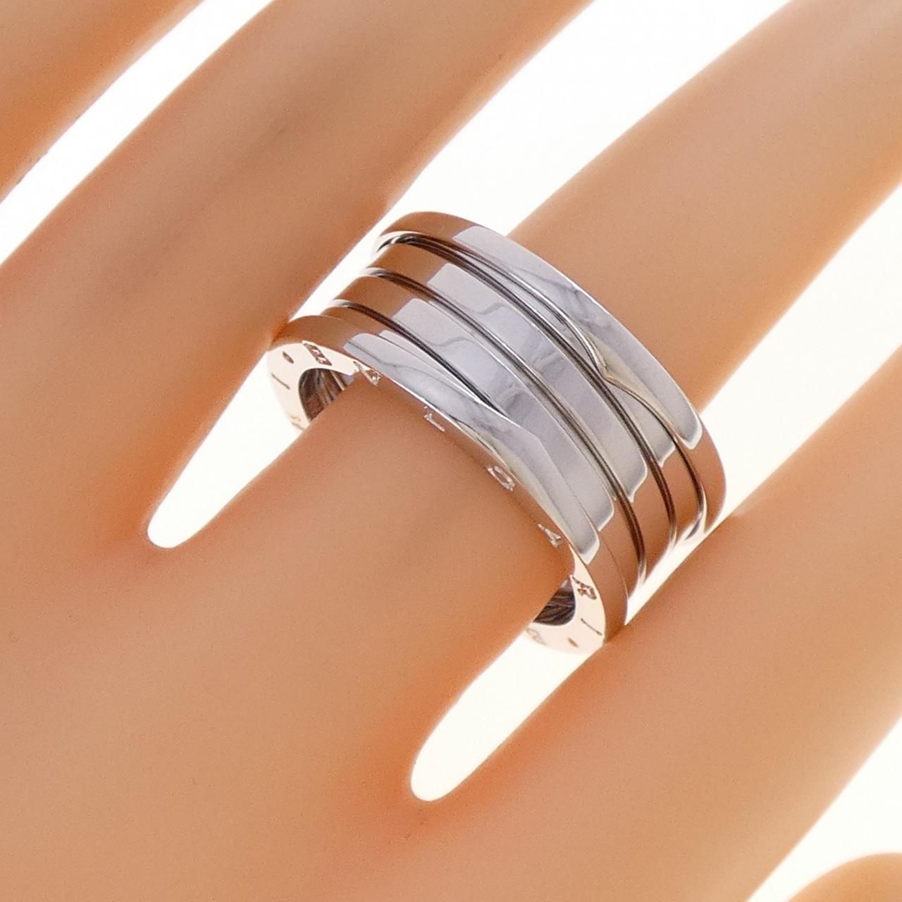 Bvlgari Band Ring White Gold — view 3