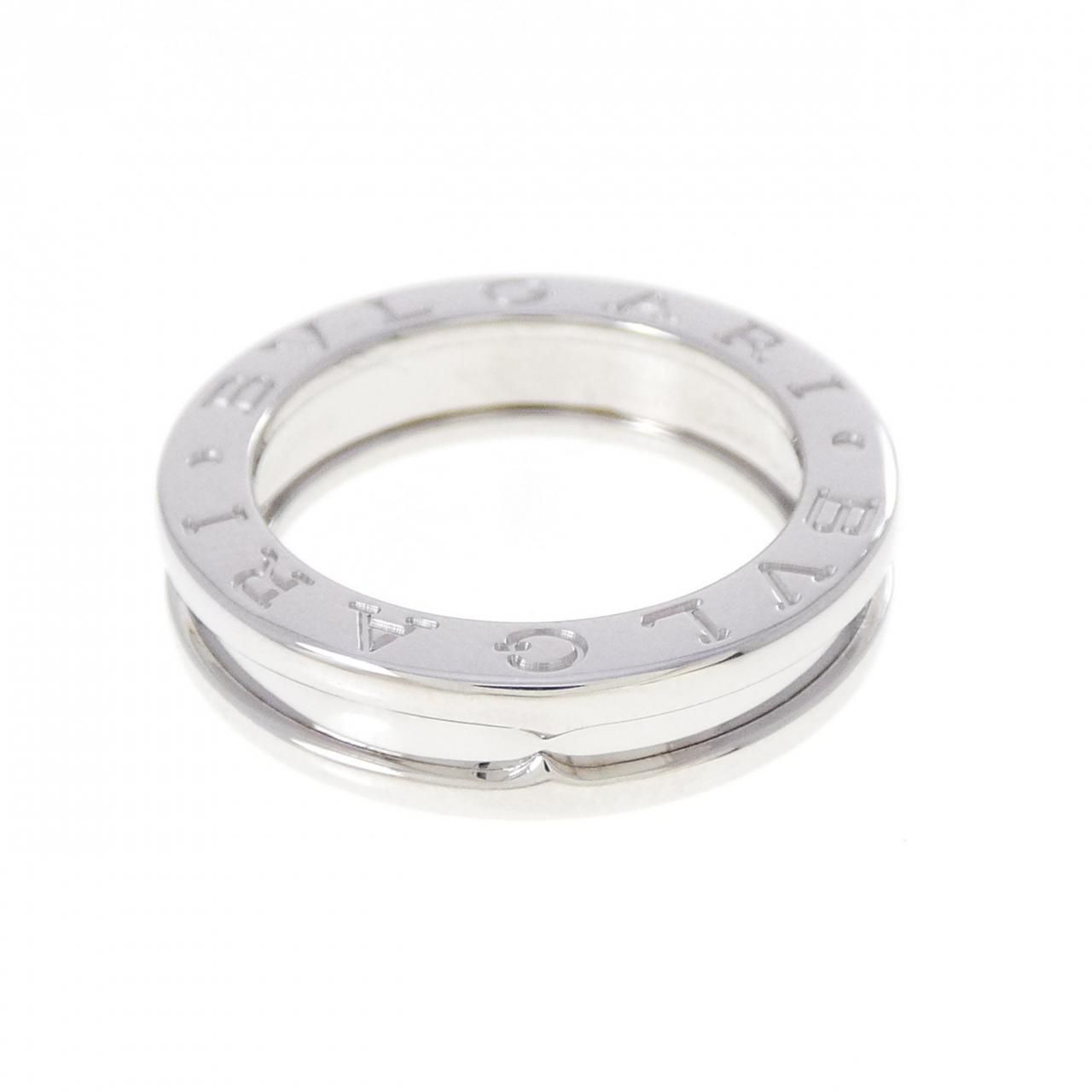 Bvlgari Band Ring White Gold — view 2
