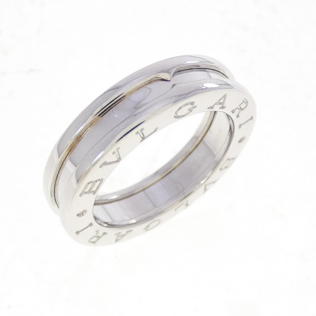 Bvlgari Band Ring White Gold