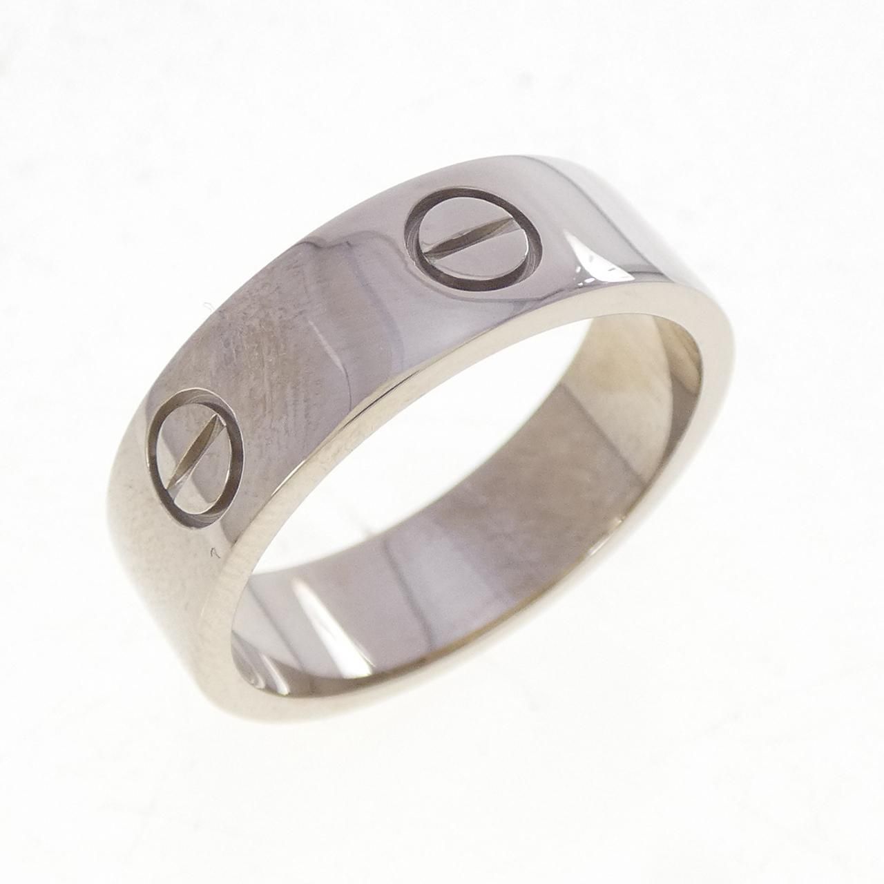 Cartier Love Ring White Gold