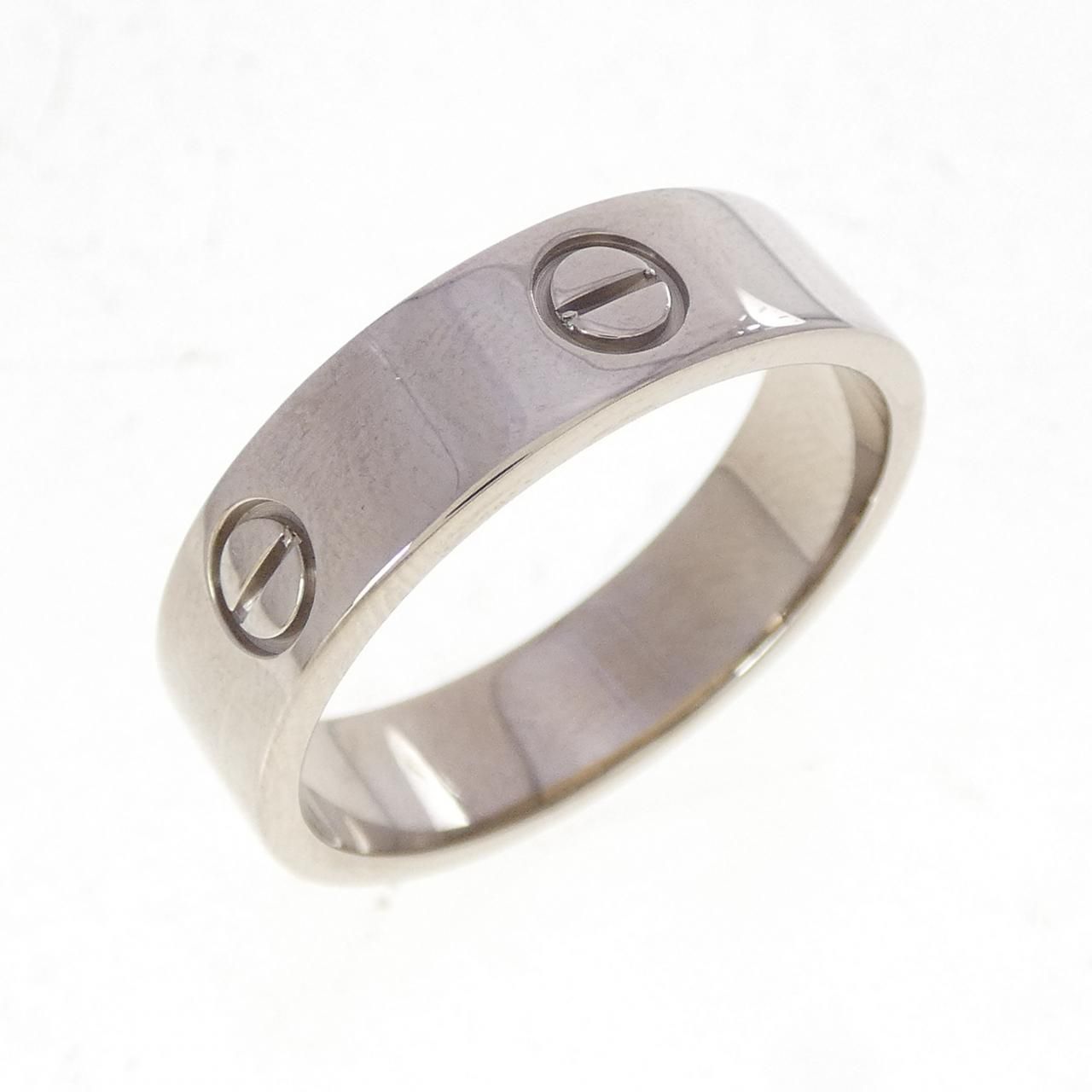 Cartier Love Ring White Gold