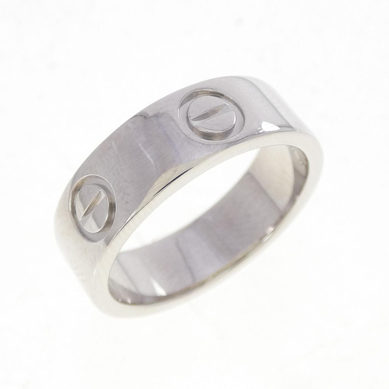 Cartier Love Ring Silver