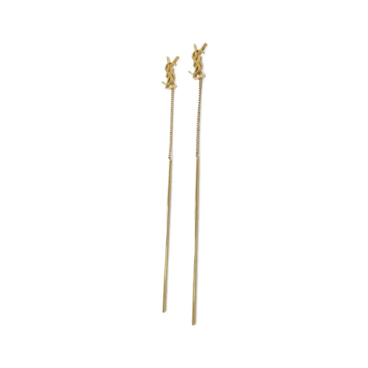 Saint Laurent Earrings Gold — view 2