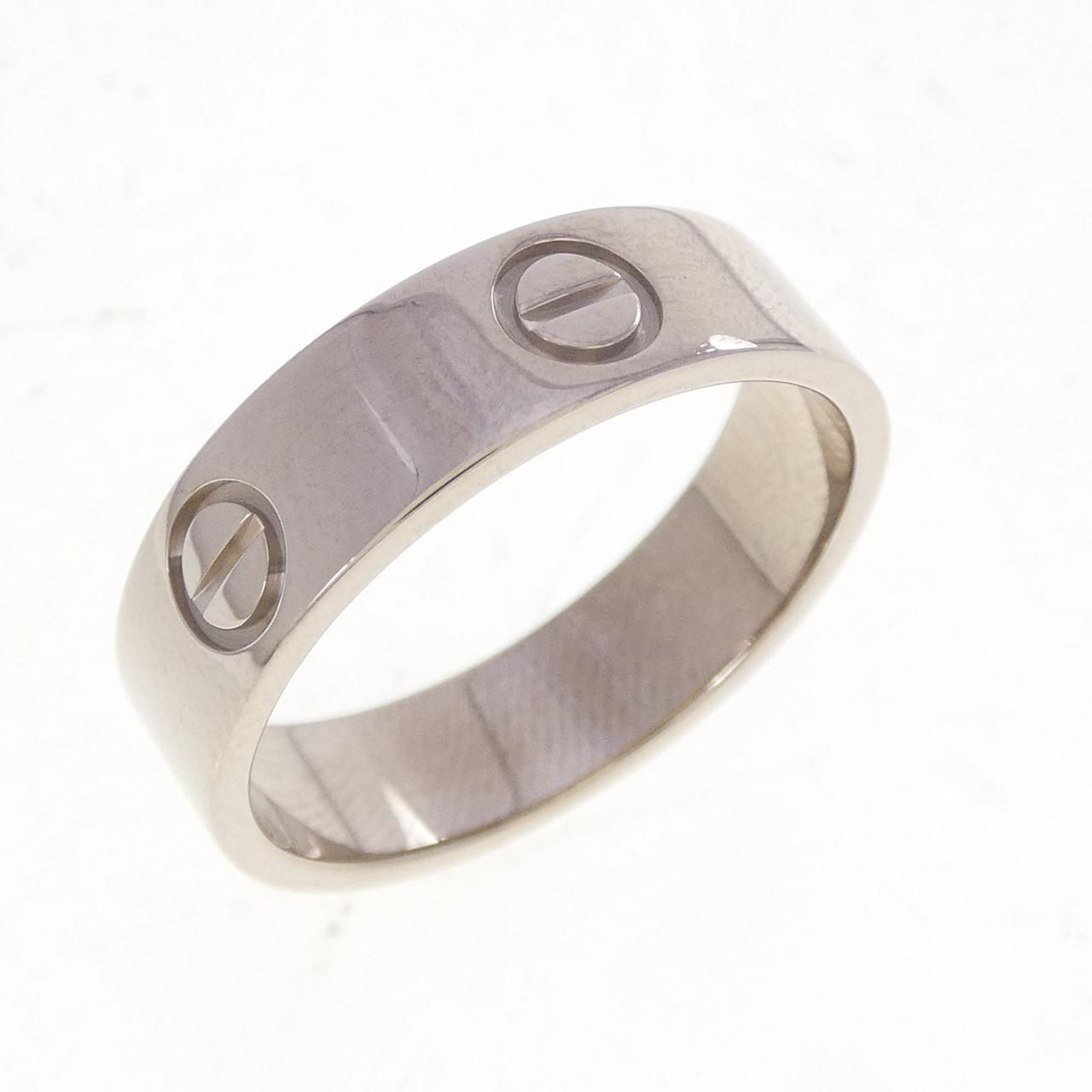 Cartier Love Ring White Gold