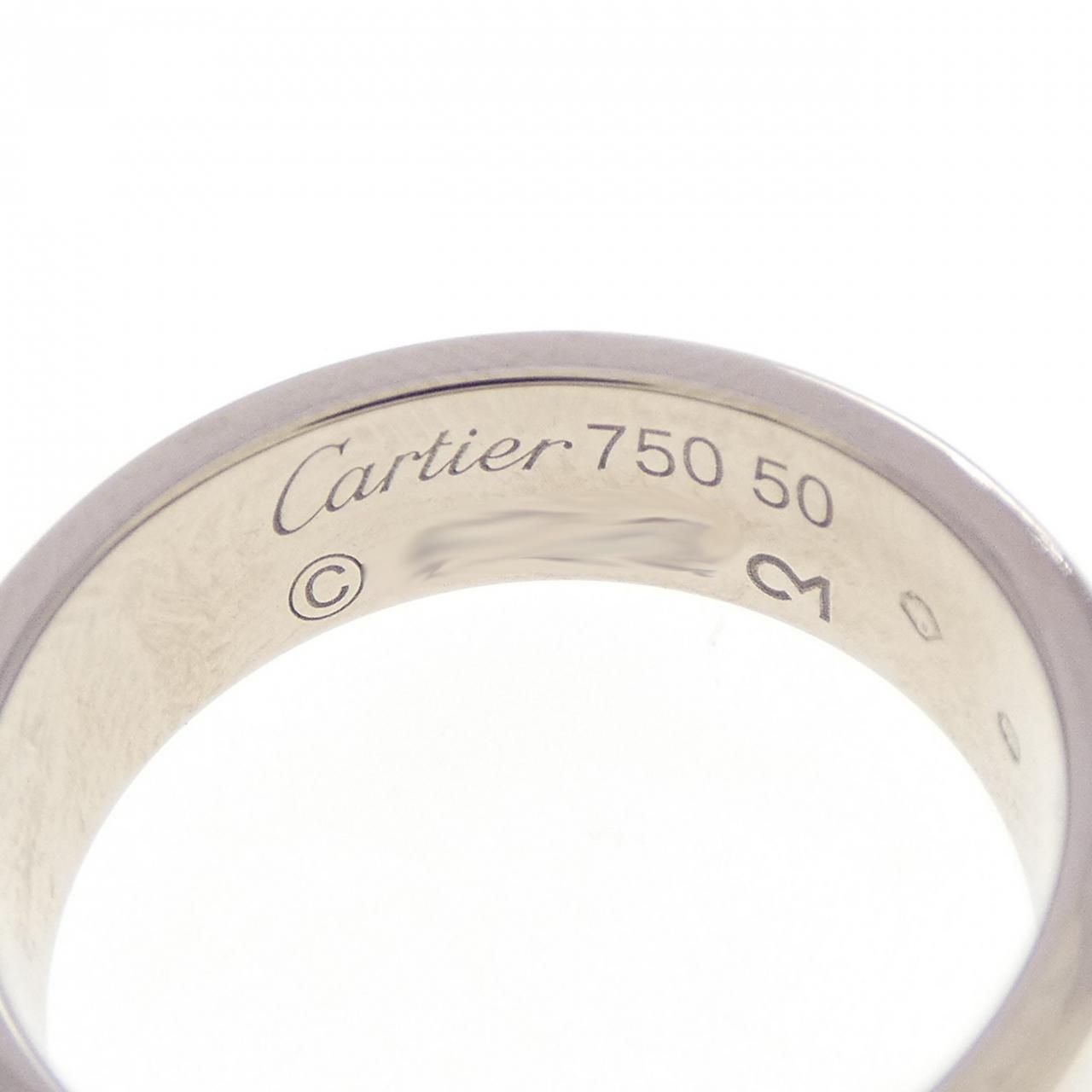 Cartier Love Ring White Gold — view 3