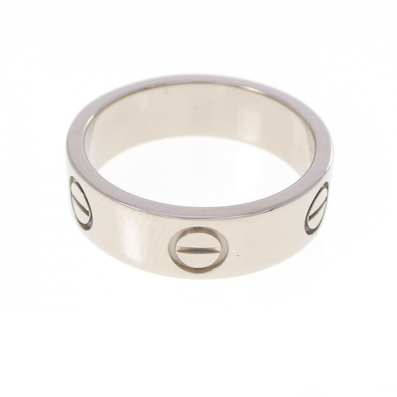 Cartier Love Ring White Gold — view 2