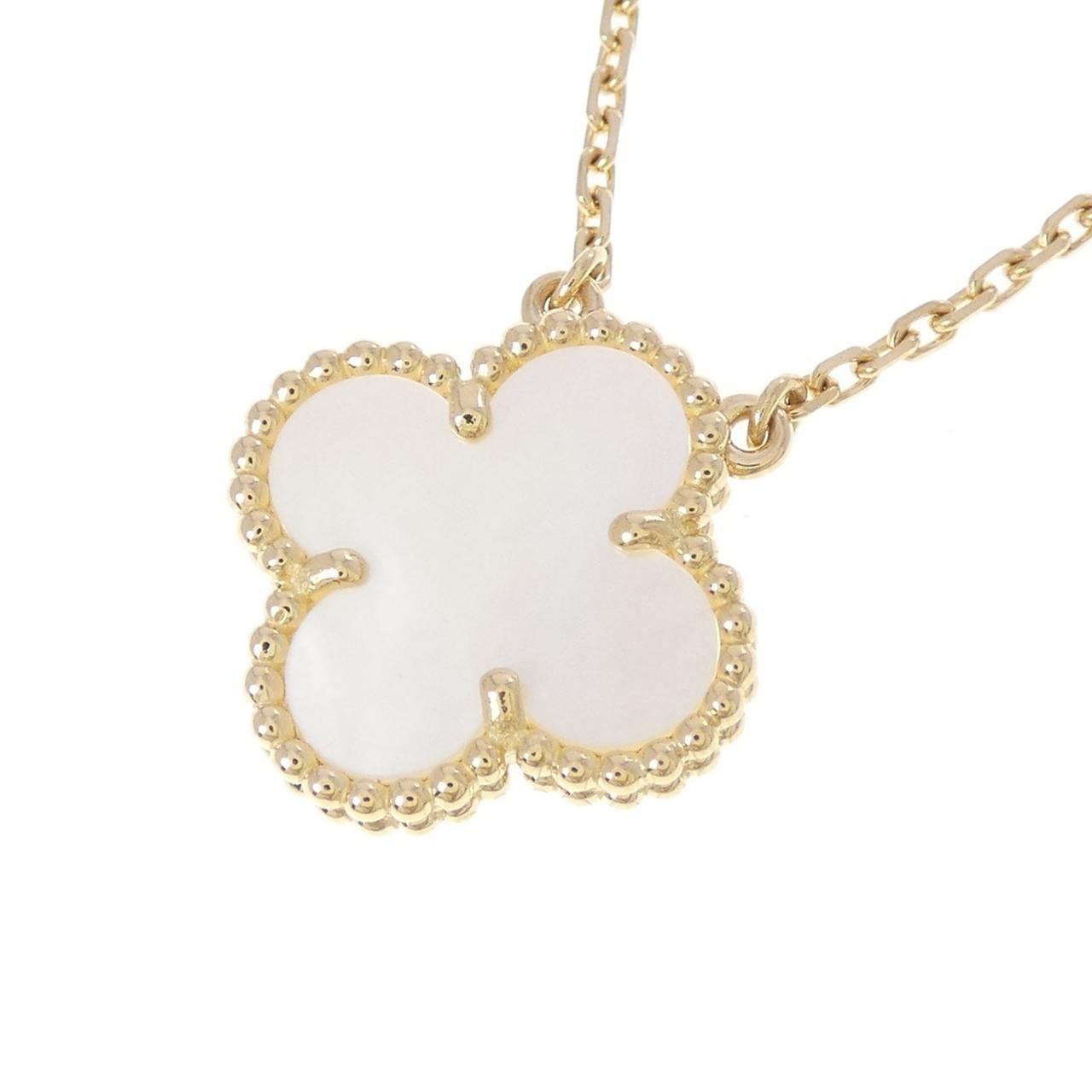 Van Cleef & Arpels Vintage Alhambra Necklace — view 3