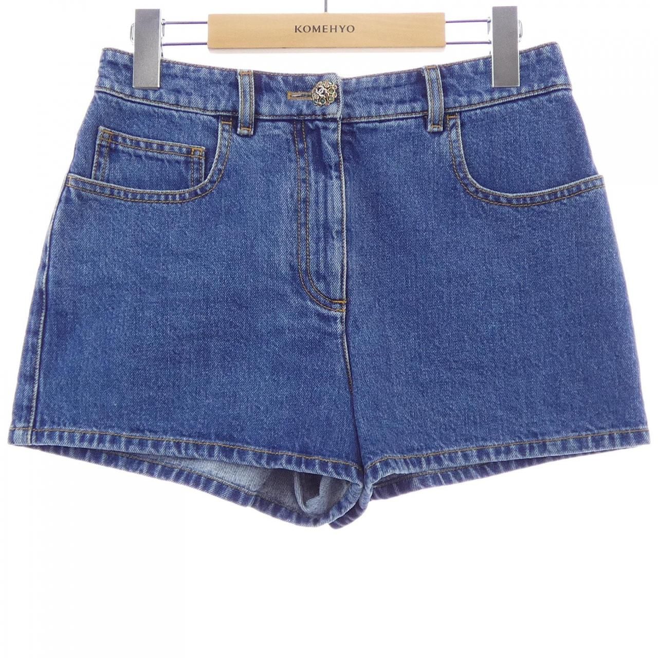 Chanel Shorts Blue