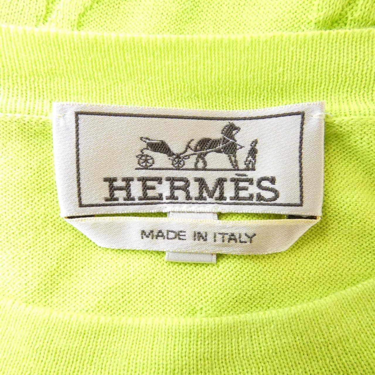 Hermes Knit Sweater Green — view 4