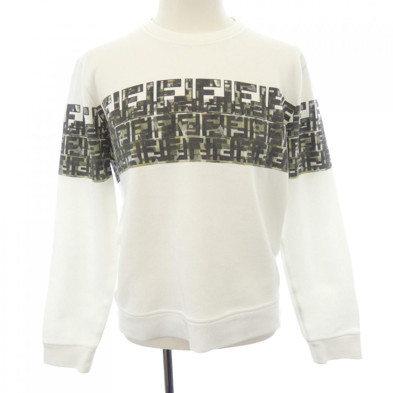 Fendi Abtt Sweatshirt White
