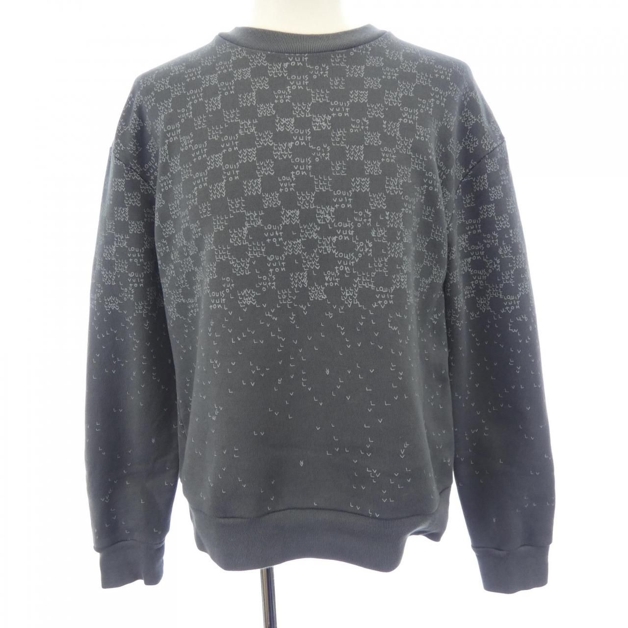 Louis Vuitton Damiespe Red Printed Sweatshirt