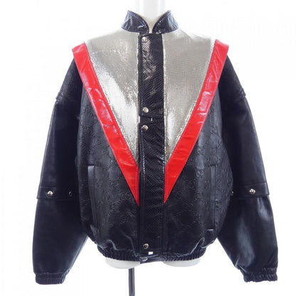 Gucci GG Leather Jacket