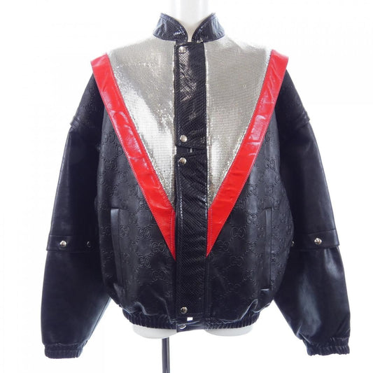 Gucci GG Leather Jacket
