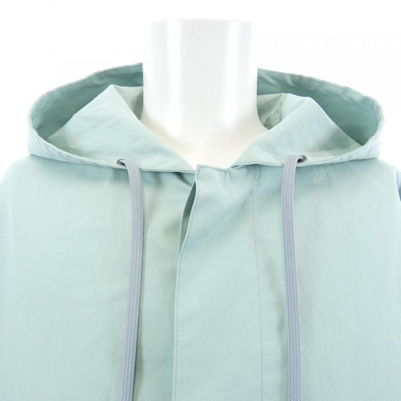Prada Triangle Logo Coat — view 5