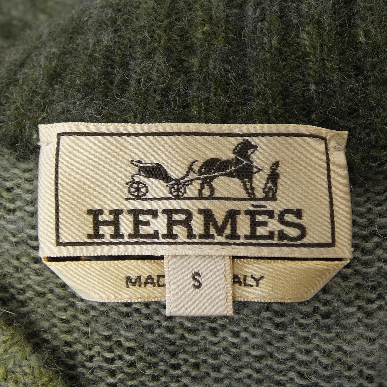 Hermes Knit Sweater Khaki — view 4