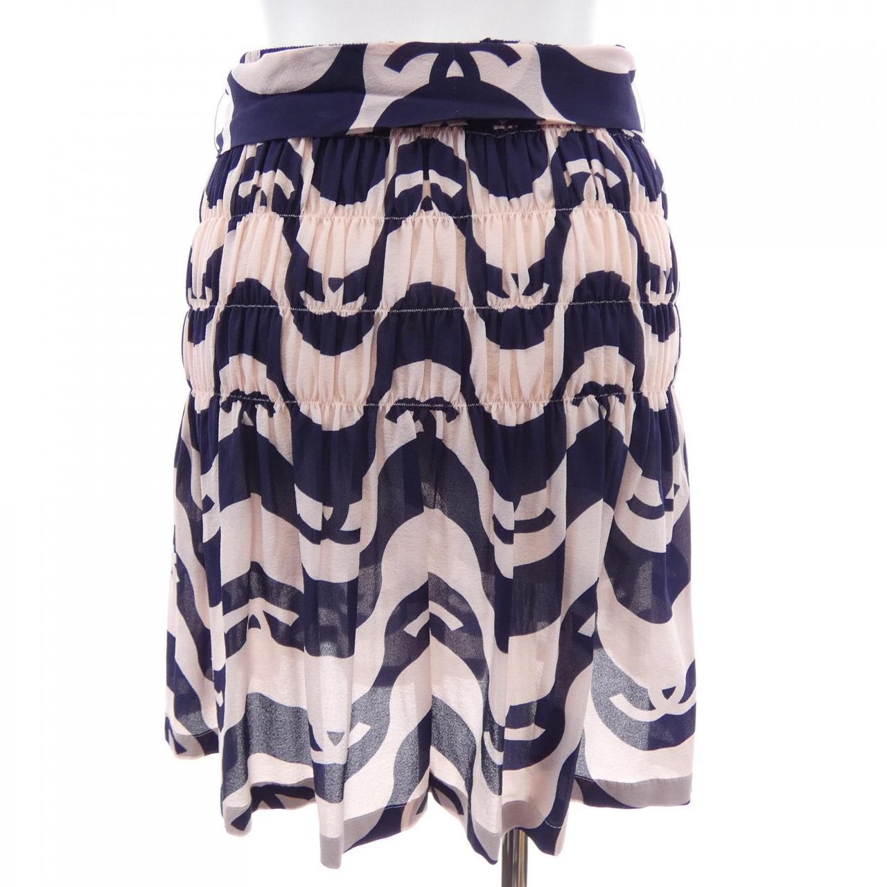 Chanel Skirt Navy — view 2