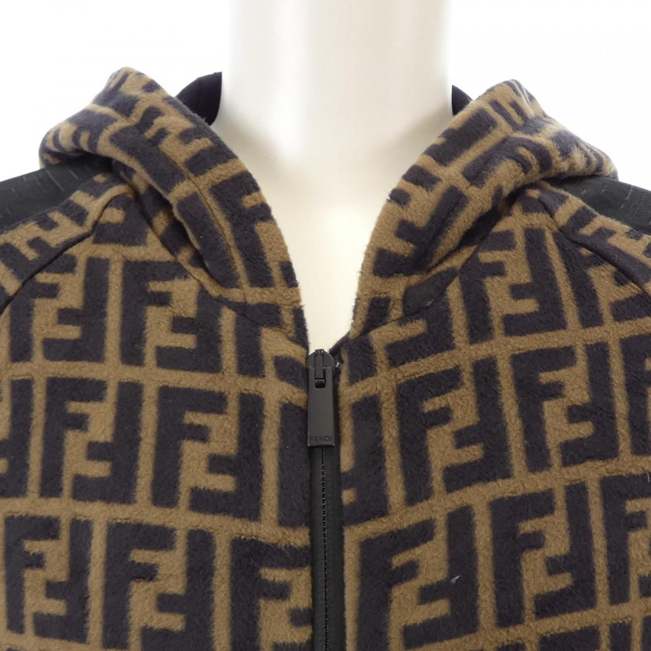Fendi Hoodie Beige — view 5